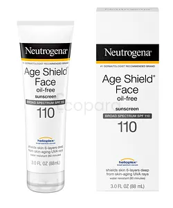 NEUTROGENA AGE SHIELD FACE OIL-FREE SUNSCREEN BROAD SPECTRUM SPF110 88ML