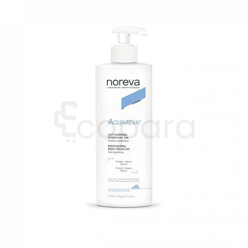 NOREVA AQUAVERA 24H MOISTURISING BODY CREAM 400ML