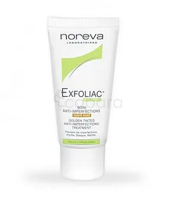 NOREVA EXFOLIAC SOIN ANTI-IMPERFECTION TEINTE DORE 40ML