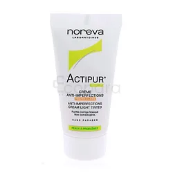 NOREVA ACTIPUR CREME MATIFIANTE ANTI-IMPERFECTIONS TEINTEE CLAIRE 30ML