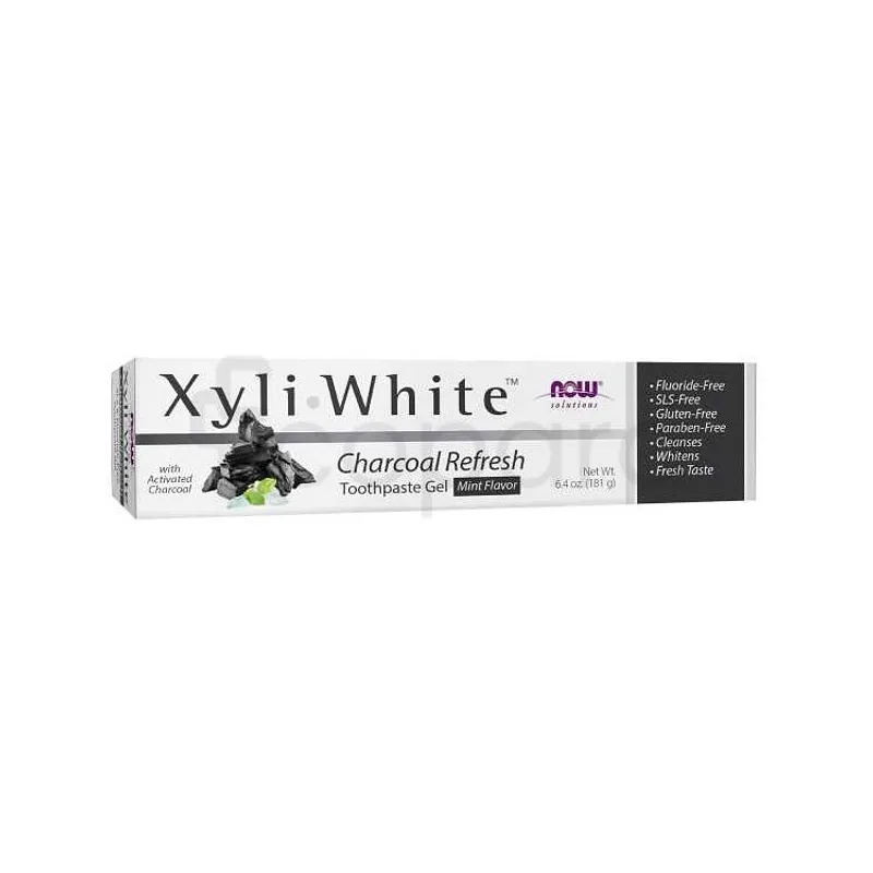 NOW XYLIWHITE DENTIFRICE RAFRAICHISSANT AU CHARBON 181G