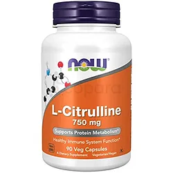 NOW L-CITRULLINE 750MG BOITE DE 90 CAPSULES