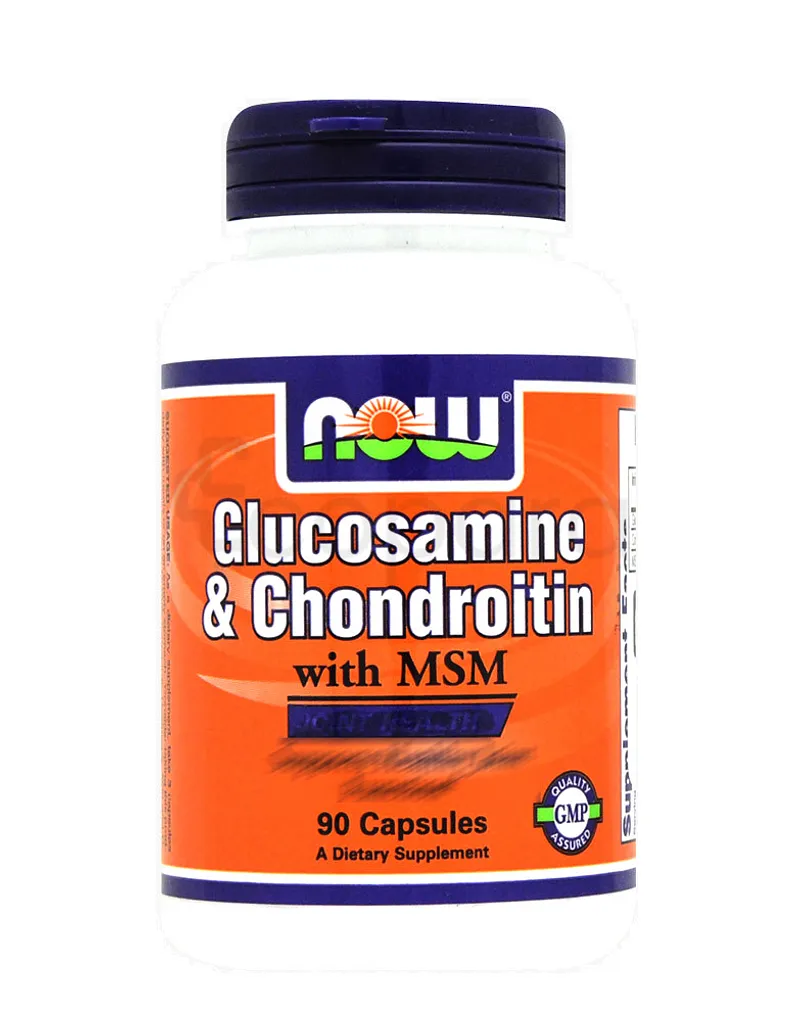 NOW GLUCOSAMINE ET CHONDROITIN BOITE DE 90 CAPSULES