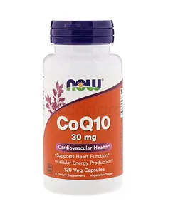 NOW COQ10 30MG BOITE DE 120 GELULES