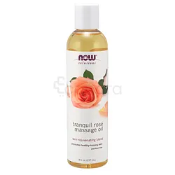 NOW HUILE DE MASSAGE ROSE TRANQUILLE 237ML