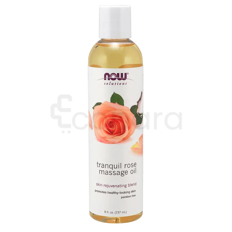 NOW HUILE DE MASSAGE ROSE TRANQUILLE 237ML