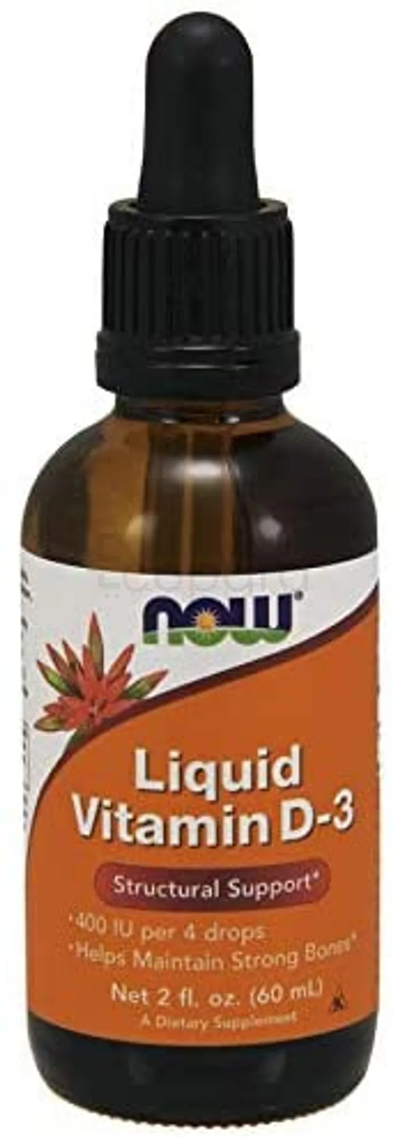 NOW FOODS LIQUID VITAMIN D-3 2 60ML