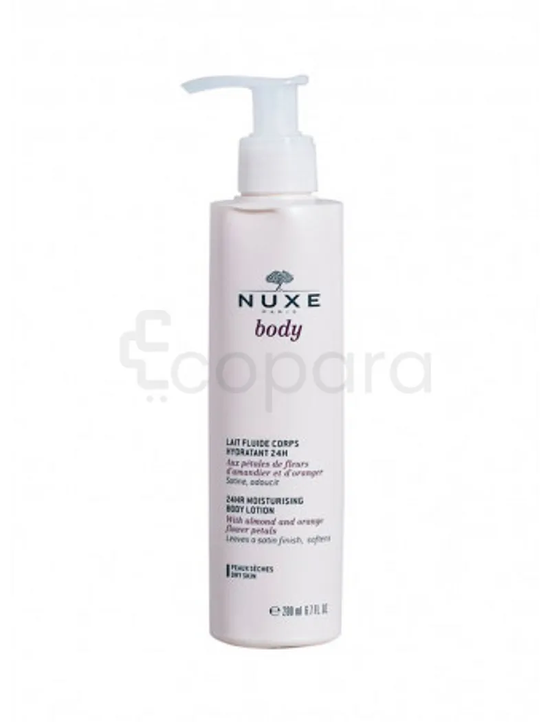 NUXE LAIT FLUIDE CORPS HYDRATANT 24H 200ML