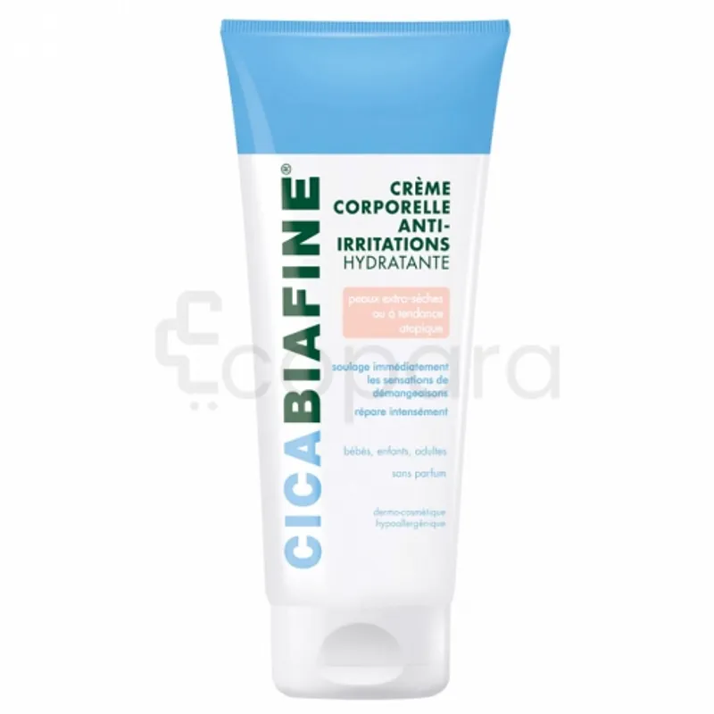 CICABIAFINE CREME HYDRATANTE CORPORELLE ANTI-IRRITATIONS TUBE 200ML