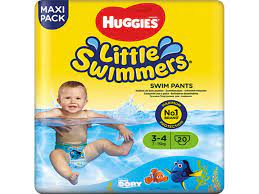 HUGGIES LITTLE SWIMMERS TAILLE 3 ET 4 MAXI PACK BOITE DE 20