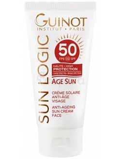 GUINOT AGE SUN SPF50 CREME SOLAIRE ANTI-AGE VISAGE 50ML