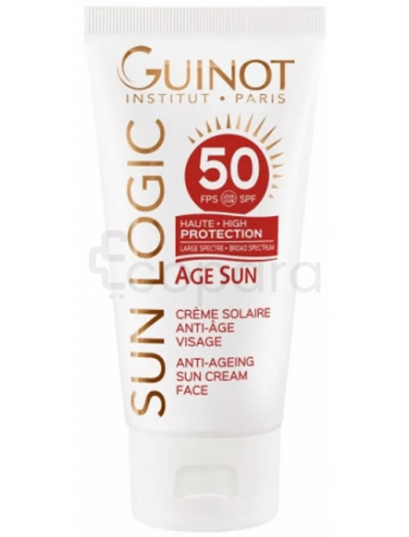 GUINOT AGE SUN SPF50 CREME SOLAIRE ANTI-AGE VISAGE 50ML