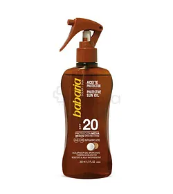 BABARIA COCO ACEITE PROTECTIVE SUN OIL SPF20 200ML