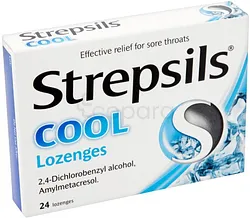 STREPSILS COOL BOITE DE 24 COMPRIMES