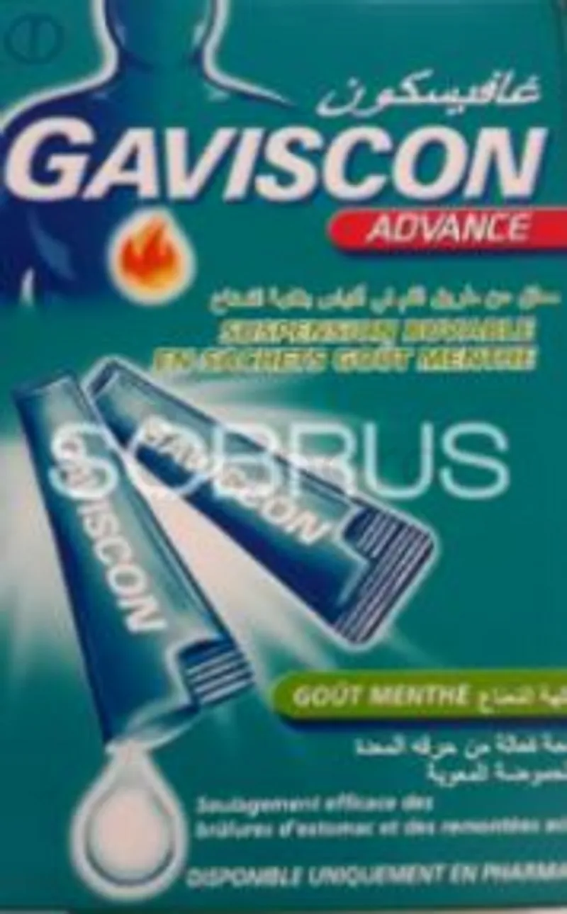 GAVISCON BOITE DE 20 SACHETS