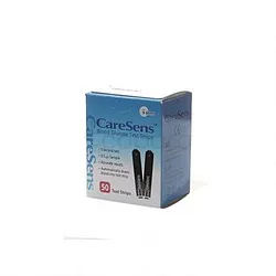 CARESENS PRO BANDELETTE GLYCEMIE BOITE DE 50