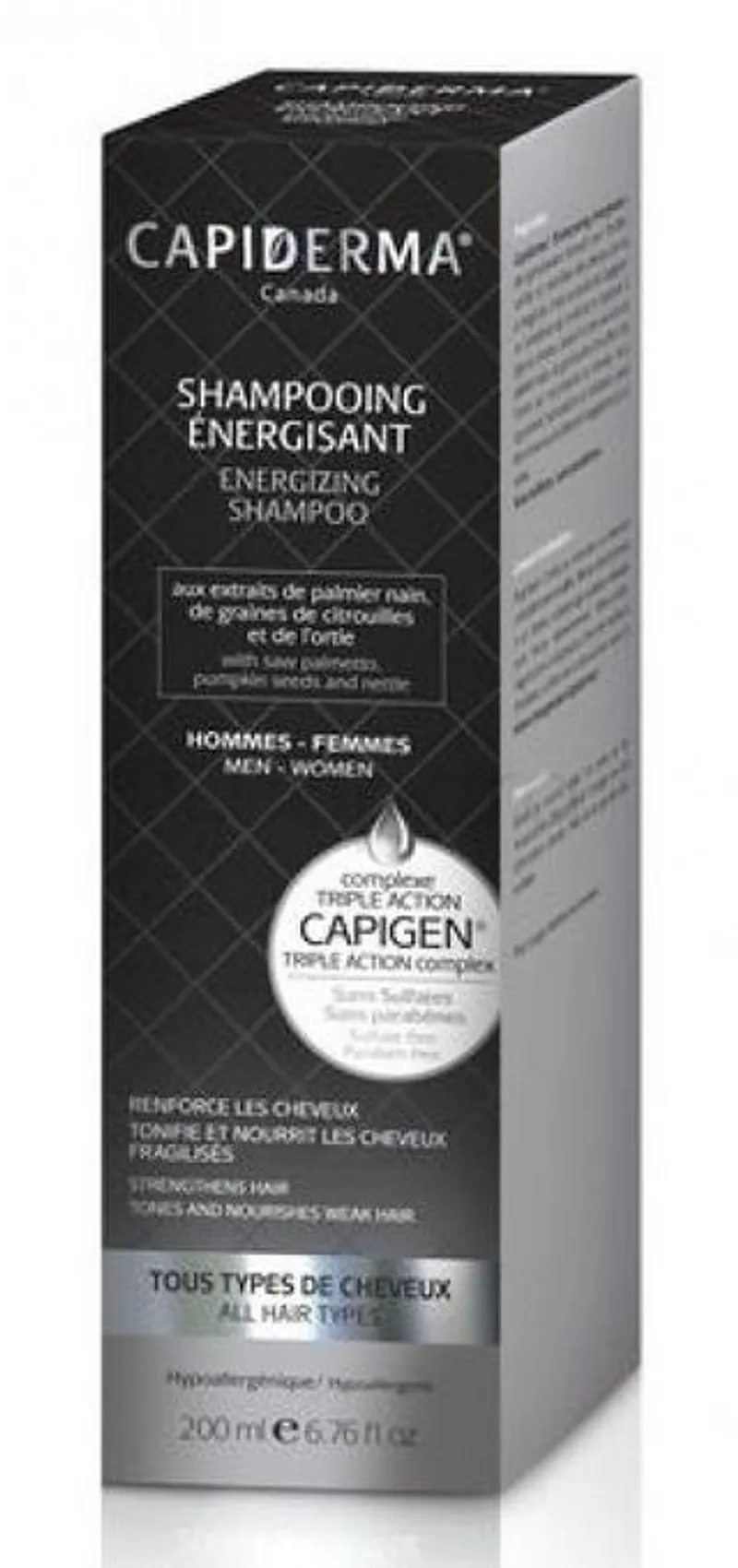 CAPIDERMA SHAMPOOING ENERGISANT