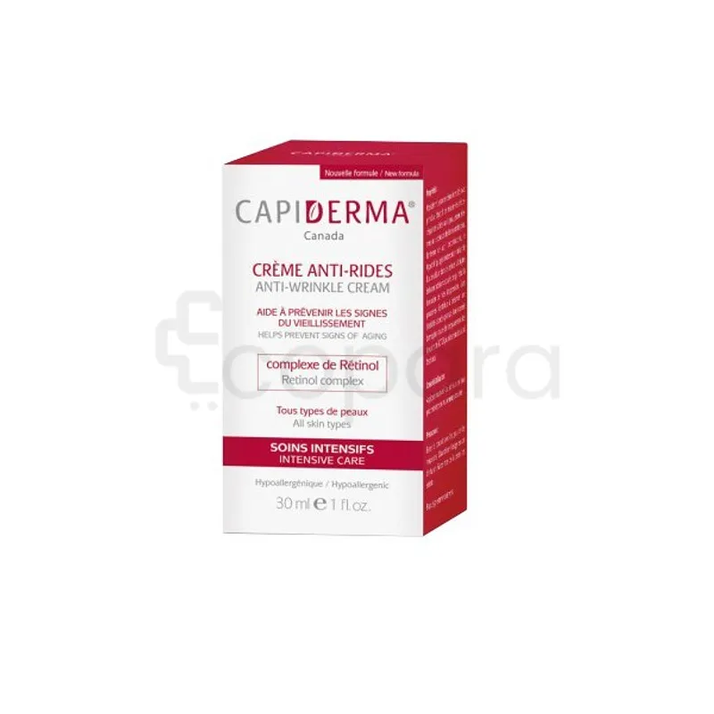 CAPIDERMA CREME ANTI-RIDES 30ML