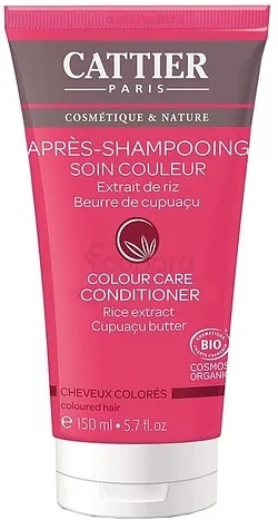CATTIER APRES SHAMPOOING SOIN COULEUR EXTRAIT RIZ KARITE 150ML
