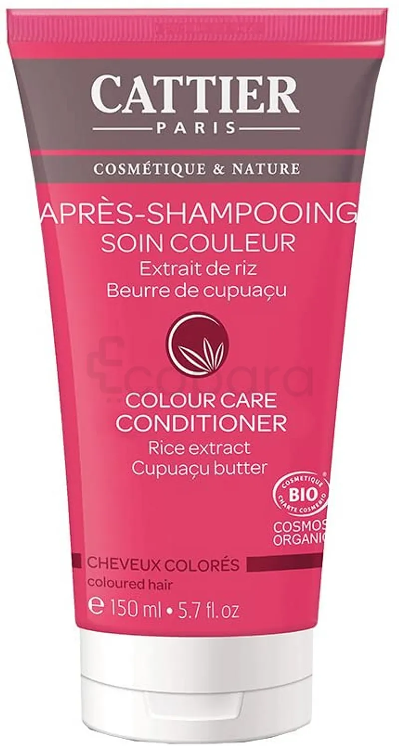 CATTIER APRES SHAMPOOING SOIN COULEUR EXTRAIT RIZ KARITE 150ML