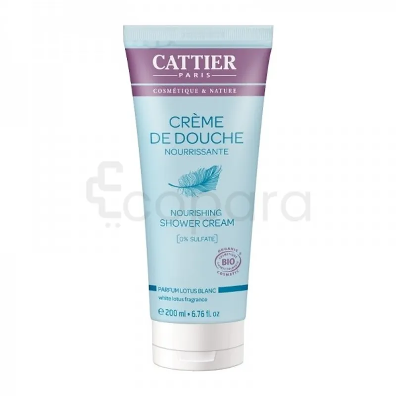 CATTIER CREME DOUCHE LOTUS BLANC 200ML