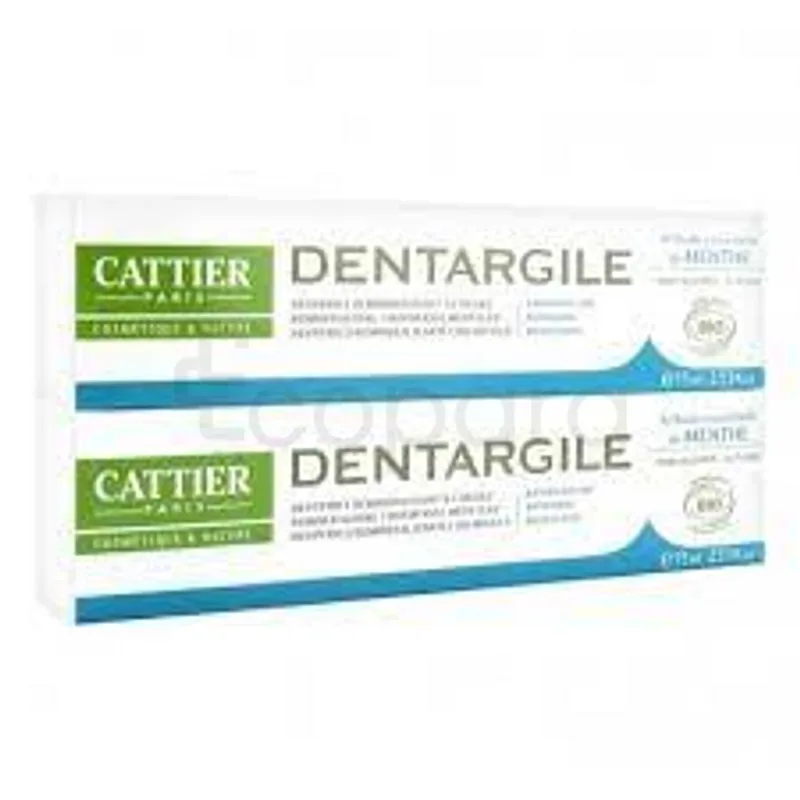 CATTIER DENTARGILE MENTHE RAFRAICHISSANT LOT DE 2*75ML