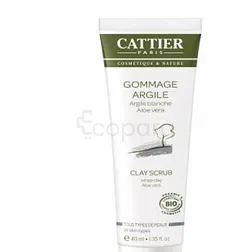 CATTIER GOMMAGE ARGILE BLANCHE 40ML