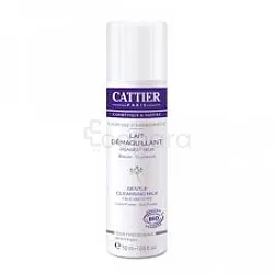 CATTIER LAIT DEMAQUILLANT VISAGE ET YEUX BLEUET TOURNESOL 50ML