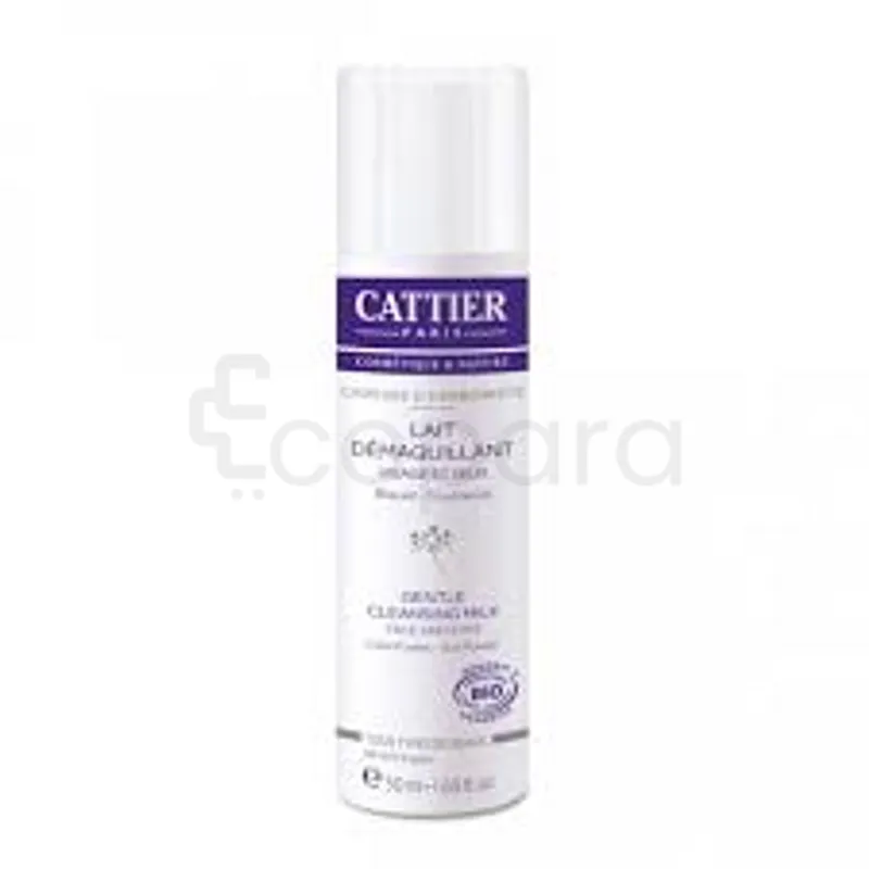 CATTIER LAIT DEMAQUILLANT VISAGE ET YEUX BLEUET TOURNESOL 50ML