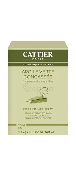 CATTIER ARGILE  VERTE CONCASSE 3KG