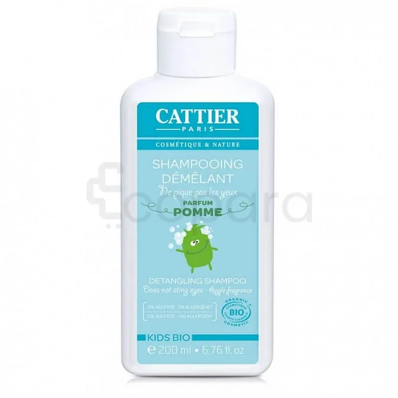 CATTIER KIDS BIO SHAMPOOING DEMELANT POMME 200ML