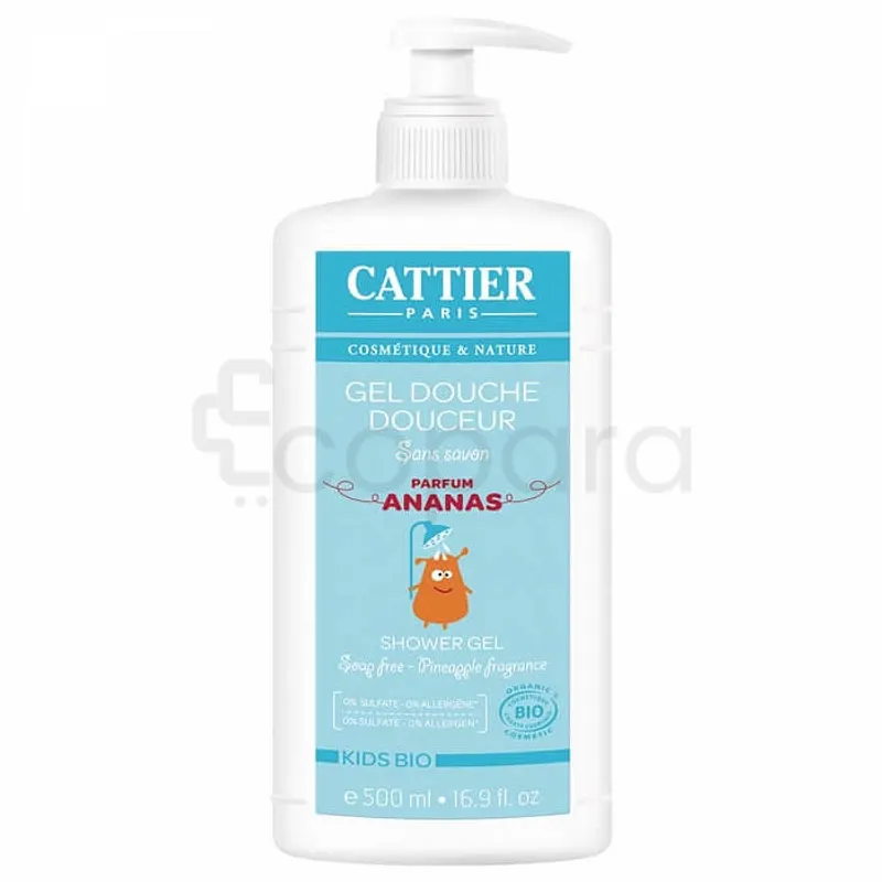CATTIER KIDS BIO GEL DOUCHE DOUCEUR ANANAS 500ML