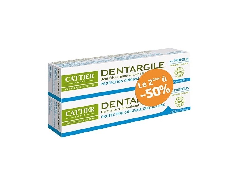 CATTIER DENTARGILE PROPOLIS LOT DE 2