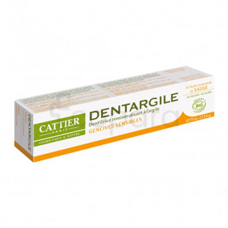 CATTIER DENTARGILE SAUGE GENCIVES SENSIBLES 75ML