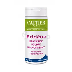 CATTIER ERIDENE DENTIFRICE POUDRE BLANCHISSANT 40G