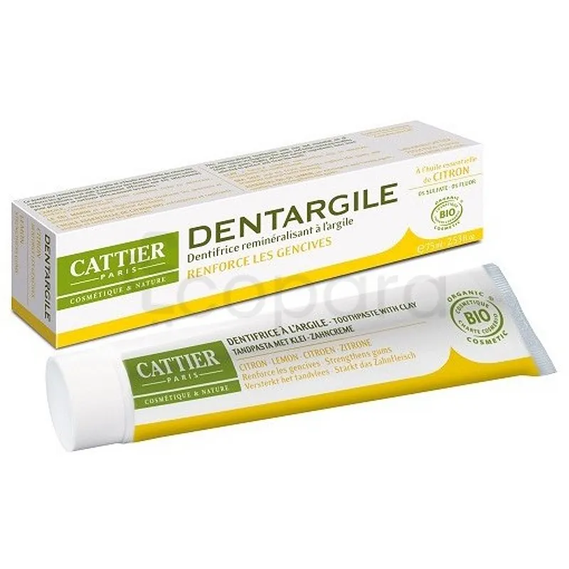 CATTIER DENTARGILE CITRON RENFORCE LES GENCIVES 75ML