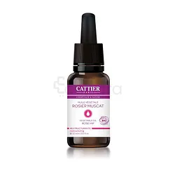 CATTIER HUILE VEGETALE ROSIER MUSCAT 50ML