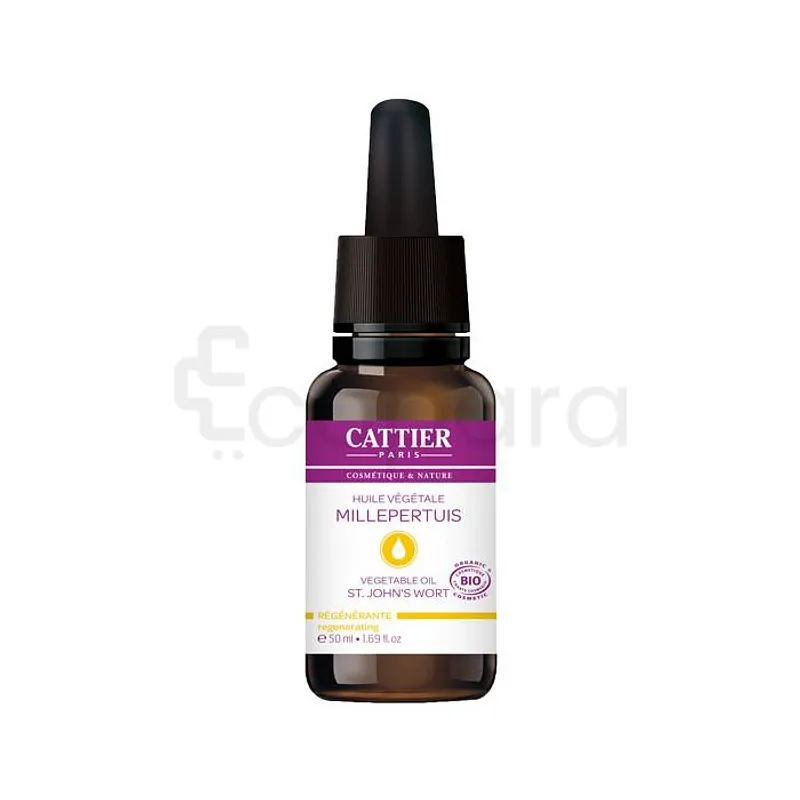 CATTIER HUILE VEGETALE MILLEPERTUIS 50ML