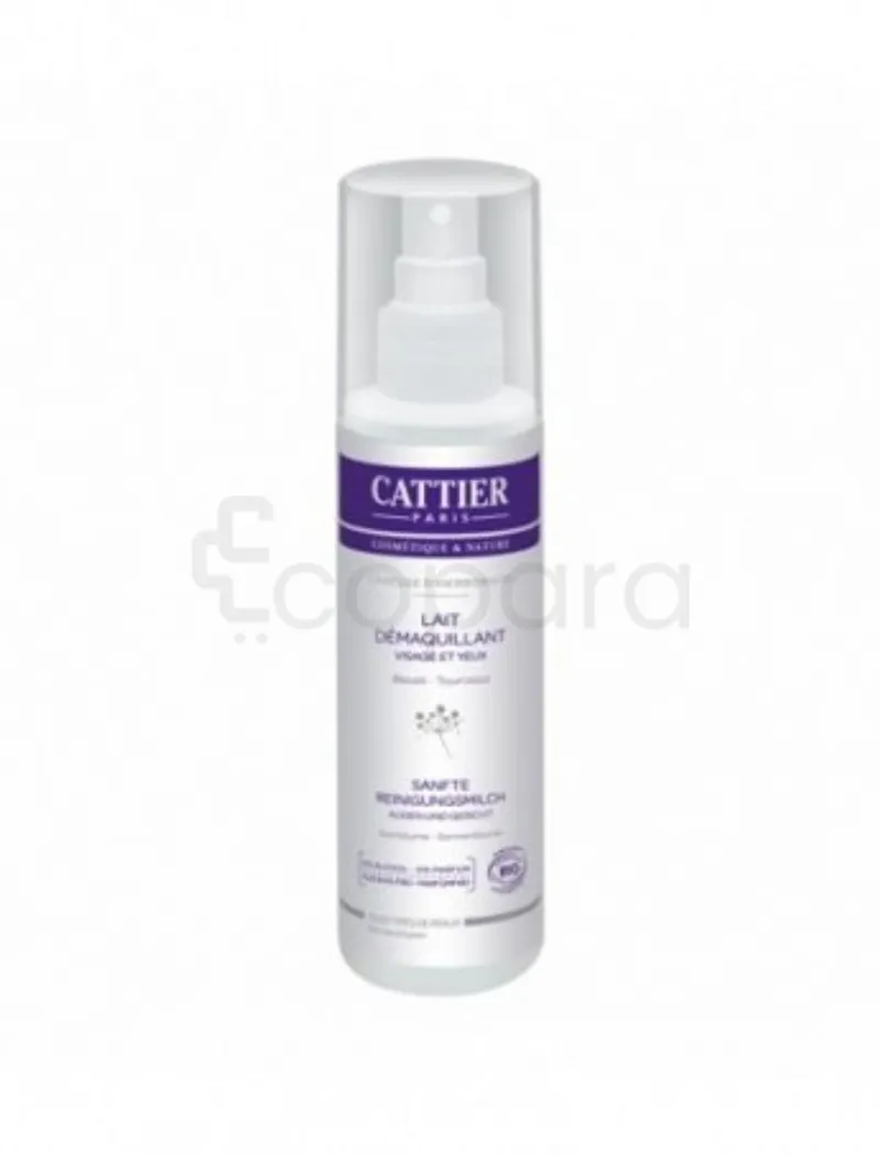 CATTIER LAIT DEMAQUILLANT VISAGE ET YEUX BLEUET TOURNESOL 200ML