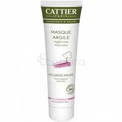 CATTIER MASQUE ARGILE ROSE ALOE VERA 100ML