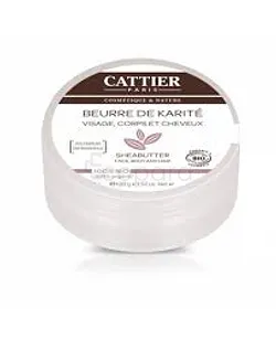 CATTIER BEURRE DE KARITE 100% BIO 100G