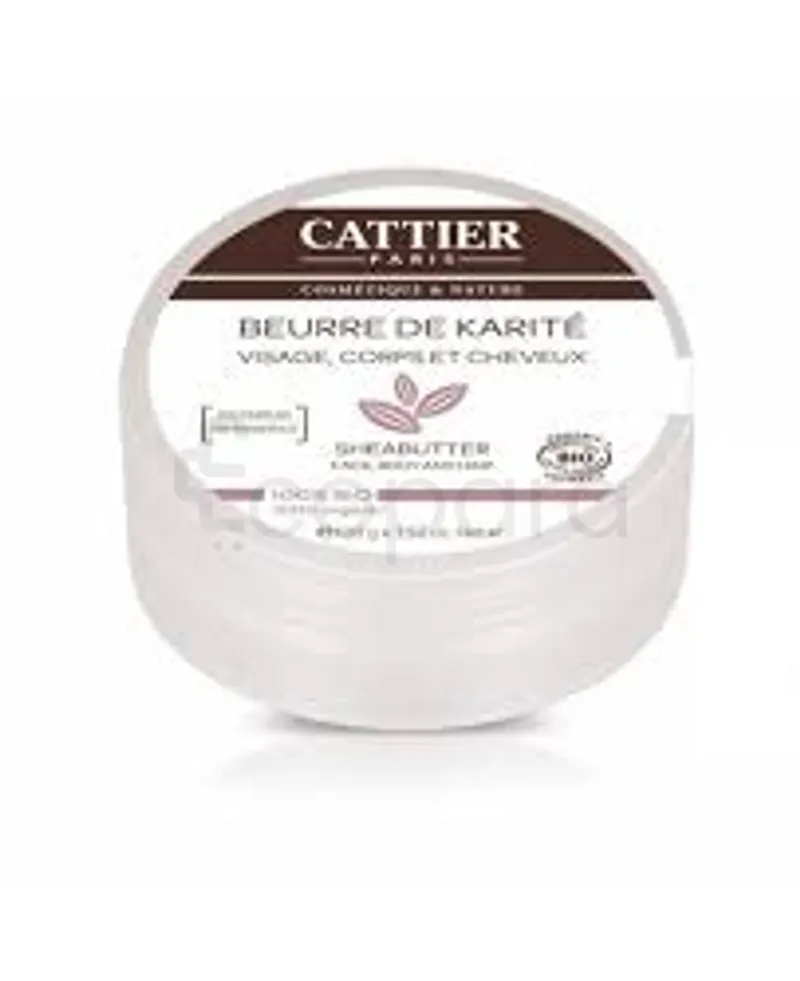 CATTIER BEURRE DE KARITE 100% BIO 100G