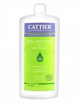 CATTIER GEL DOUCHE RELAXANT TILLEUL FLEUR D'ORANGER 1L