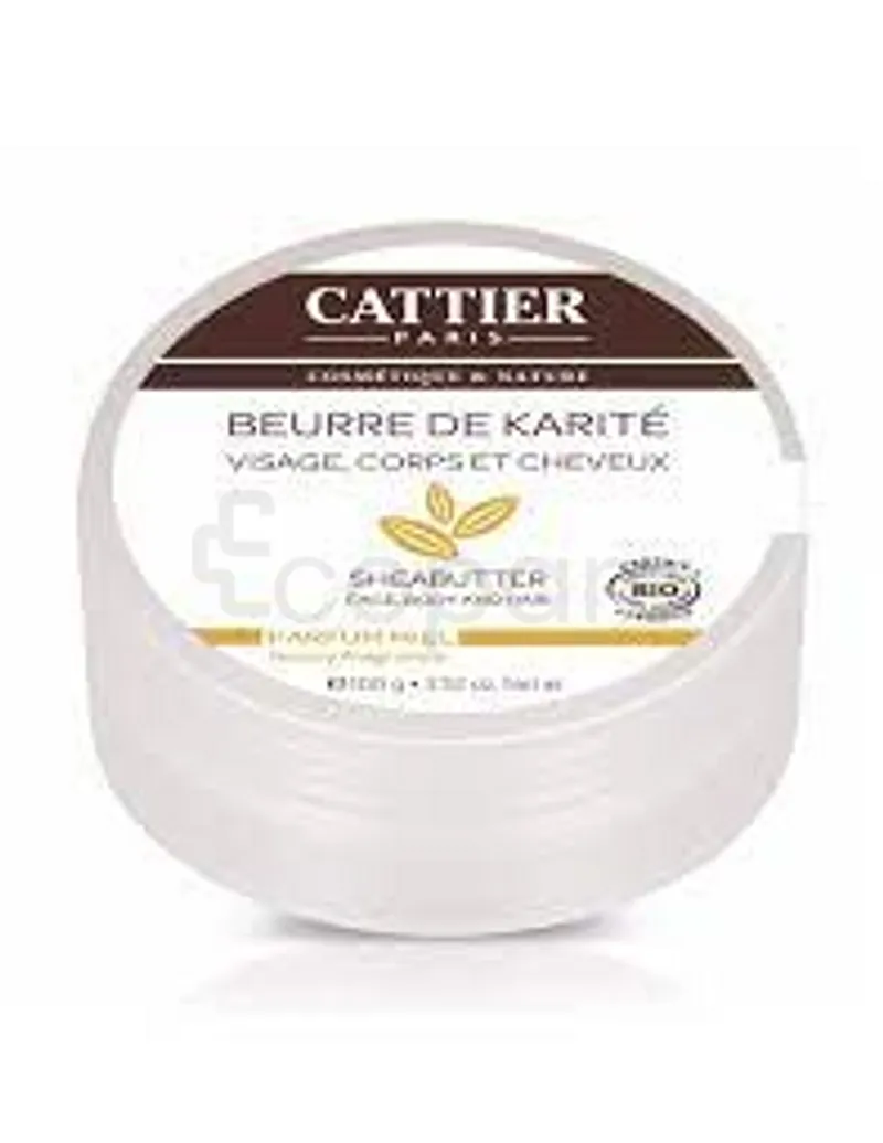 CATTIER BEURRE DE KARITE PARFUM MIEL 100G