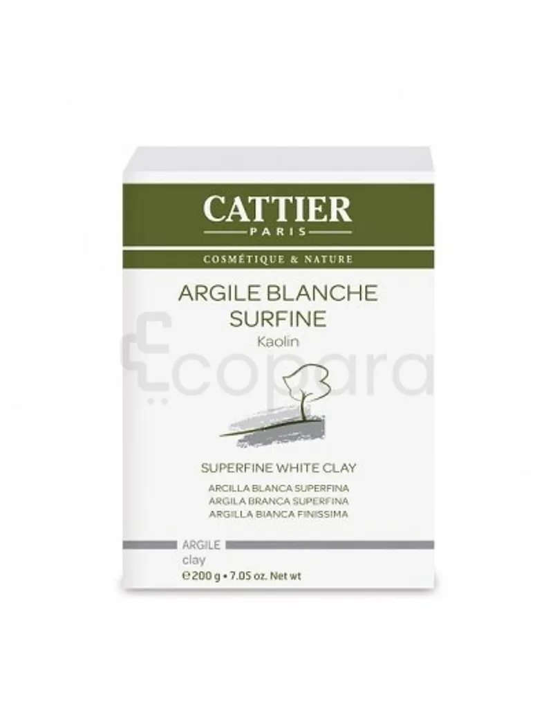 CATTIER ARGILE BLANCHE SURFINE 200G