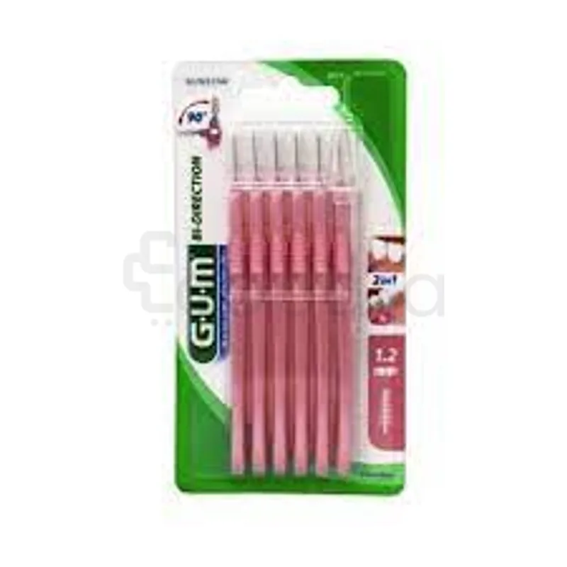 GUM BIDIRECTION AVEC BROSSETTE ULTRA MICROFINE 1.2MM