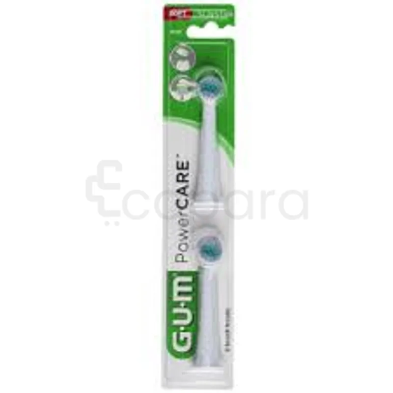 GUM RECHARGES BROSSE A DENTS POWER CARE BOITE DE 2 REFERENCE 4210