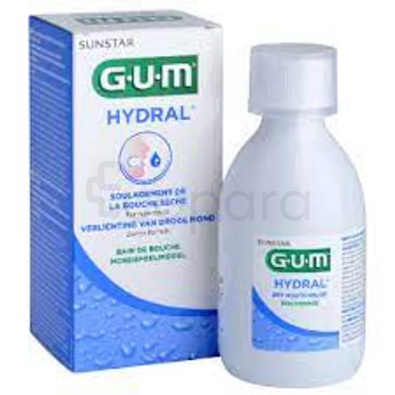 GUM HYDRAL BAIN DE BOUCHE SOULAGEMENT DE LA BOUCHE SECHE 300ML