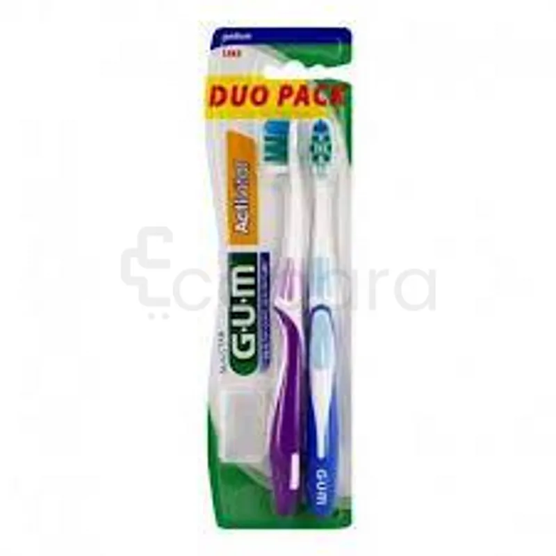 GUM BROSSE A DENTS ACTIVITAL COMPACT MEDIUM DUO PACK REFERENCE 1583