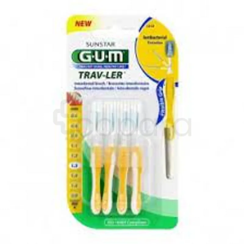 GUM MANCHE AVEC BROSSETTE EXTRA-FINE 1.3MM BOITE DE 4 REFERENCE 1514